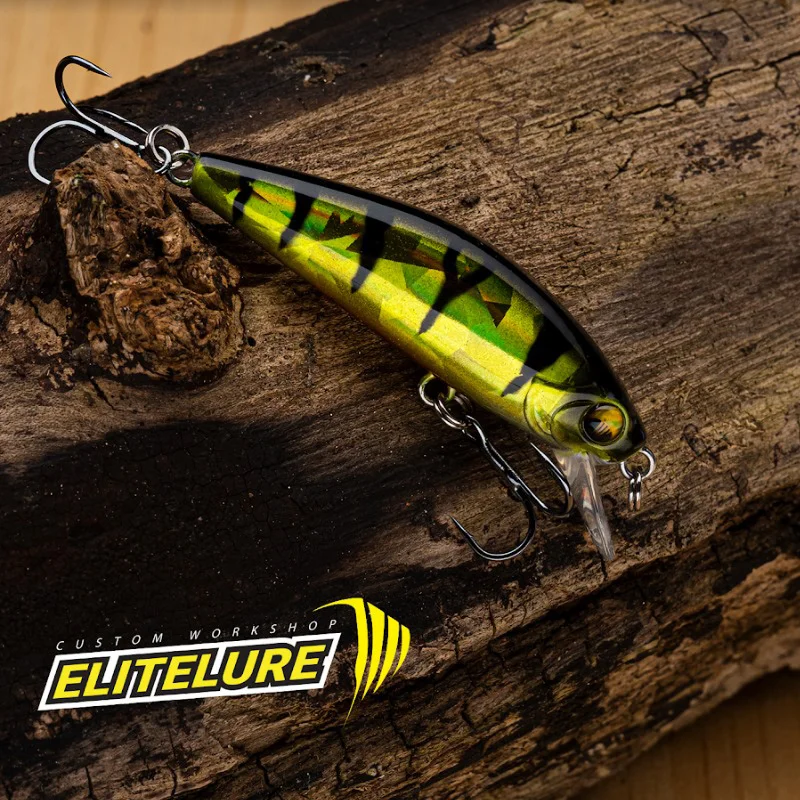 Elitelure 6,5g hundimiento Minnow señuelos WUYING/PUMA Crankbait Shad Jerkbait Wobblers Stream trucha Wobblers cebos de Pesca - imagen 3