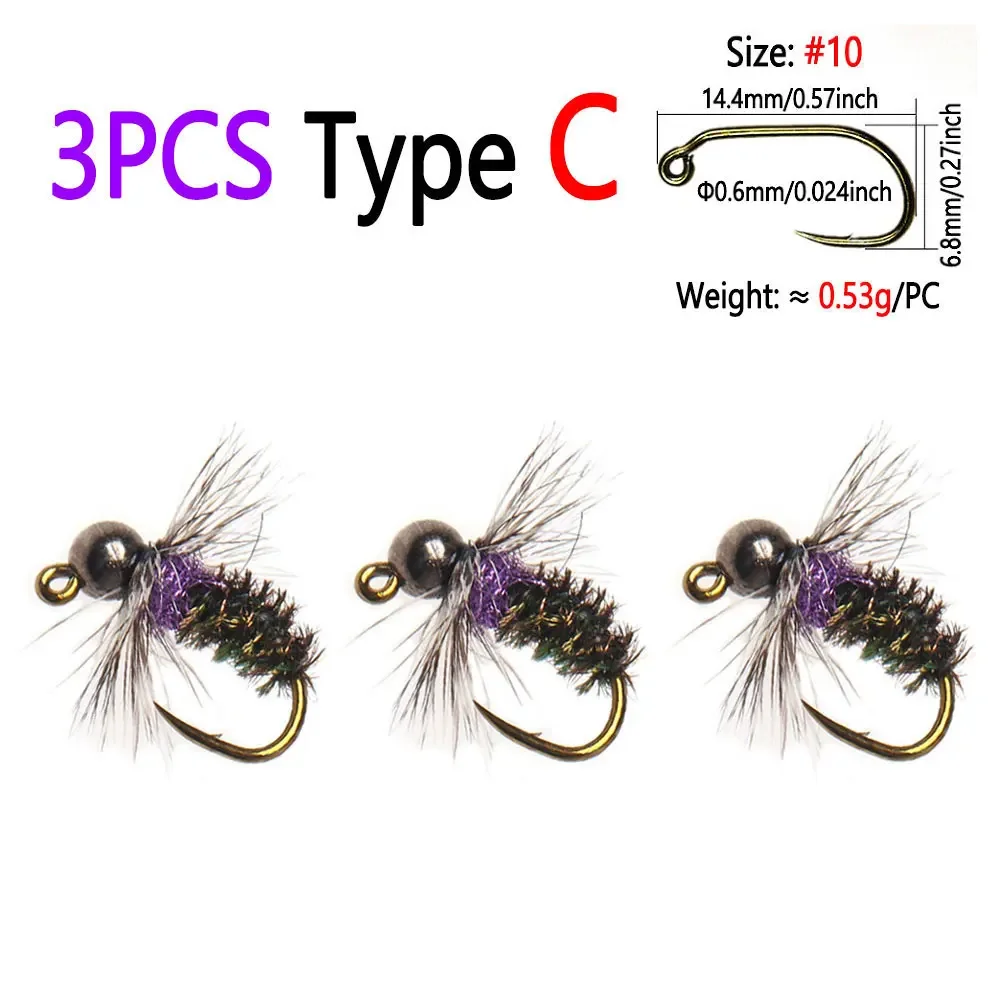 3PCS Type C