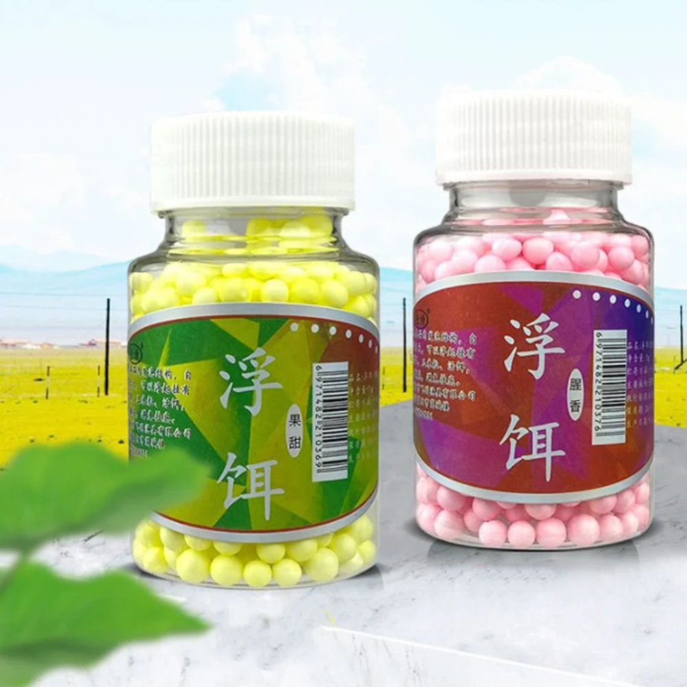 Cebo de espuma de pesca con flotabilidad, Material ligero, cebo de burbujas con olor a pescado, atrae eficazmente la atención de los peces - imagen 5