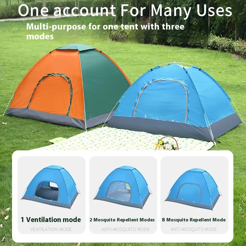 Tienda de campaña automática plegable con mosquitera y UV - imagen 5