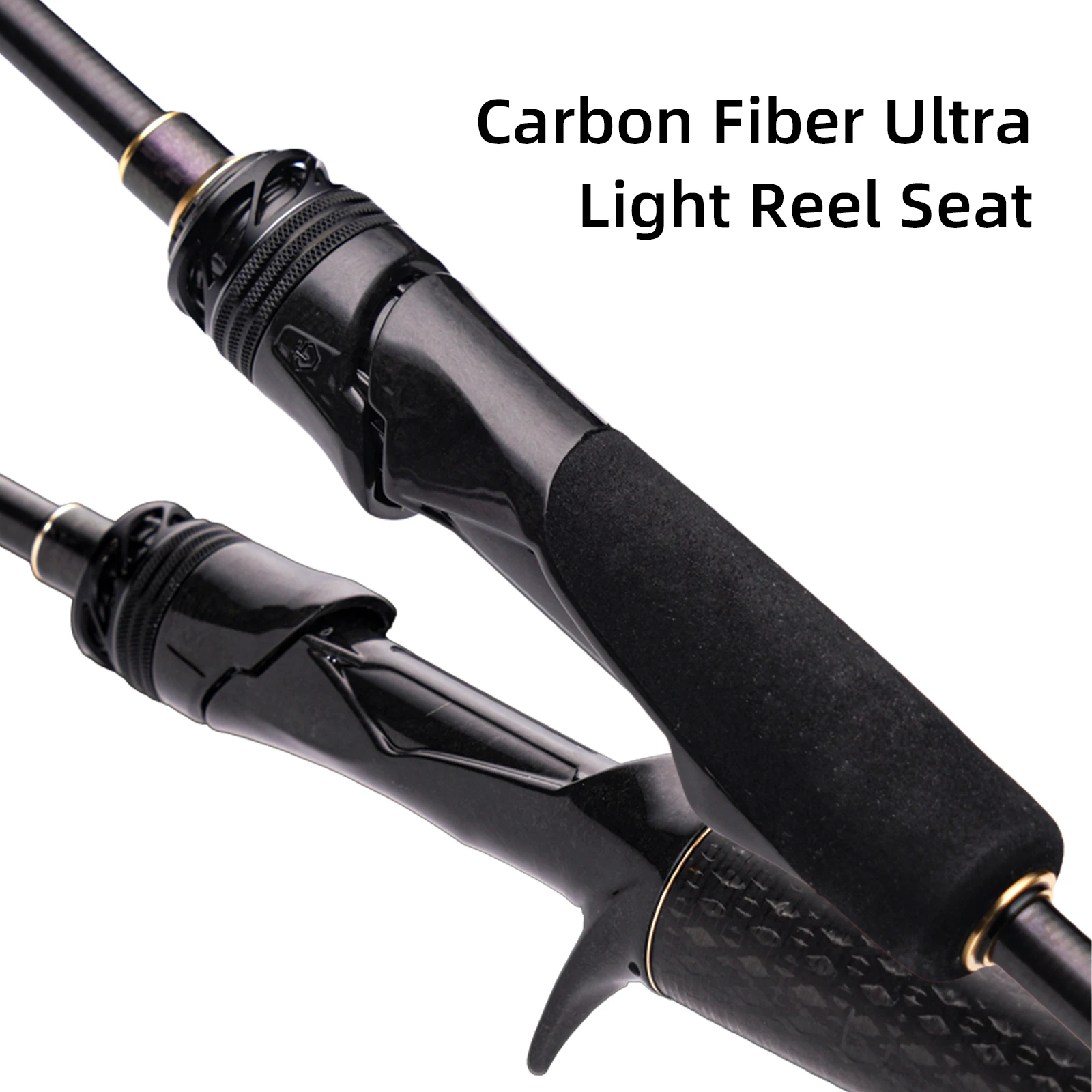 PURELURE NDMBLS Señuelo Suave Acción EXF Titanio Fuji SIC Carbono - imagen 5