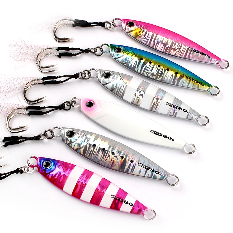 Cuchara de Jigging SF10 – Señuelo metálico para lubina desde costa - imagen 5