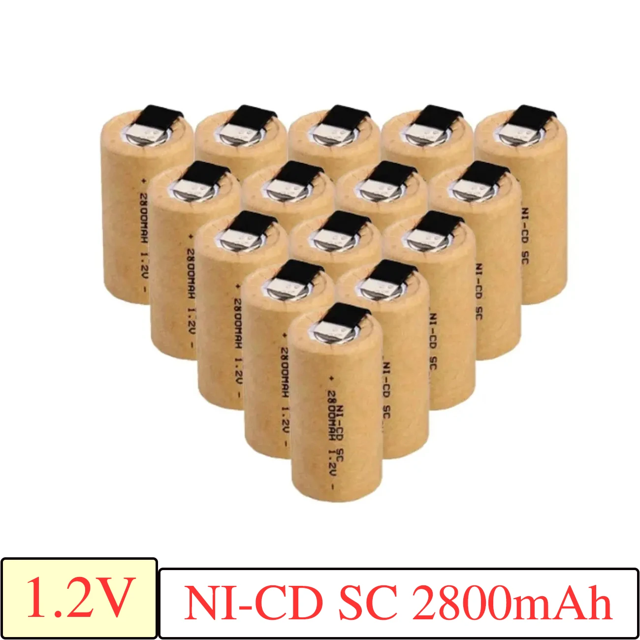 Baterías SC Ni-Cd Sub C para Herramientas Eléctricas - imagen 4