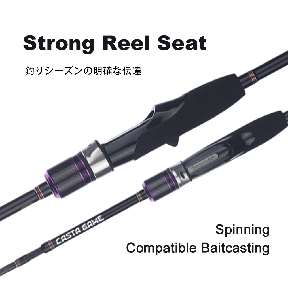 PURELURE Tenya caña Cutlass pescado FiSuper ligero tianio punta sepia pulpo pesca fundición 7:3 acción Cutlass pescado calamar barco - imagen 5