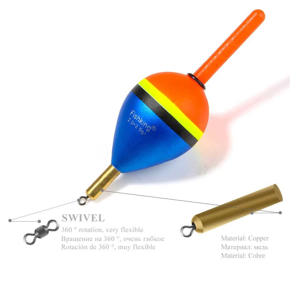 Flotador FTK Barguzinsky antideslizante – Pesca marina - imagen 2