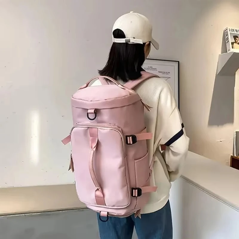 Bolsa de almacenamiento de gran capacidad, bolsa de viaje, equipaje de mano, mochila impermeable, bolso, bolsa de pesca de tela Oxford, bolsa de camping - imagen 5