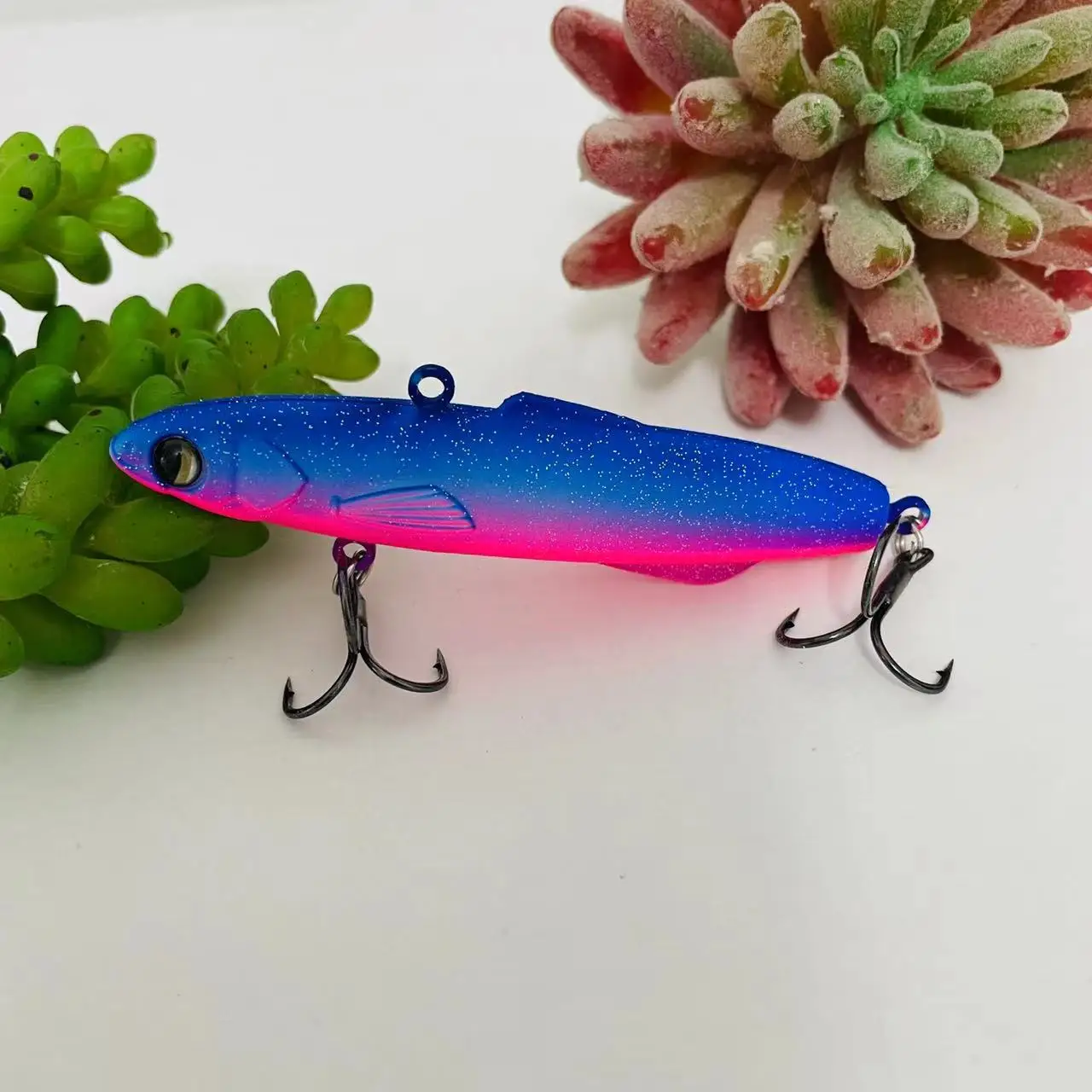 TSUYOKI-señuelo de mimbre de silicona, 70mm, 18g, Vibs, vibración, equilibrio, Pesca en hielo, señuelo giratorio, Madness Shiriten Baguette 70 80 - imagen 3