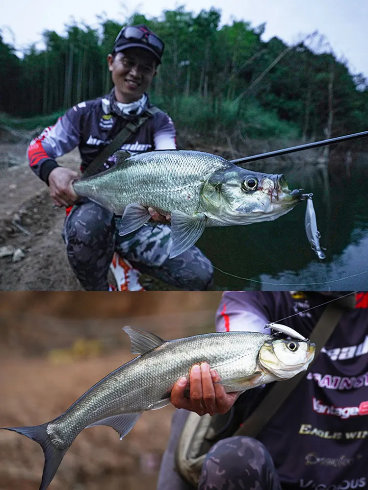 Lureleader-señuelo de pesca de pececillos, cebo falso de tiro súper largo, pez mandarín, lubina de mar, Bukong 65S/85S, 7,5g/11,5g - imagen 5