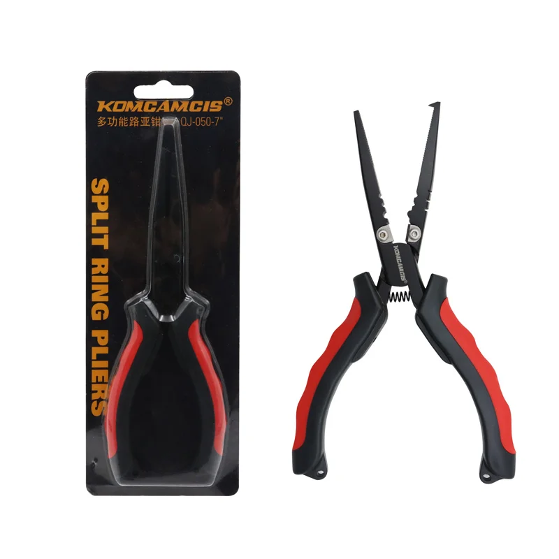 ZYZ-alicates de pesca multifuncionales de acero al carbono, herramientas de pesca, gancho de sujeción de plomo, Extractor de línea de corte, aparejos de pesca de mar - imagen 2