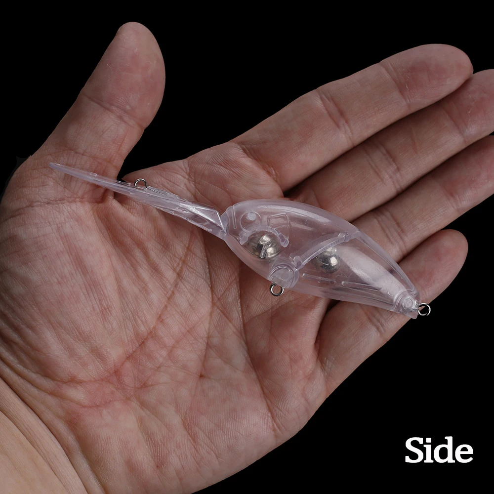 Chan’sHuang 20pcs 11cm 16g Long Lip Unpainted Crankbait Deepwater Wobblers Fishing Lures dCrank Baits - imagen 5