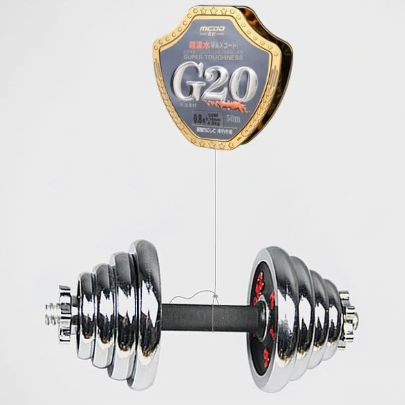 Sedal de pesca de fuerza fuerte, auténtico, nailon súper suave, principal, resistente al desgaste, negro, Pit, gancho de hilo - imagen 4