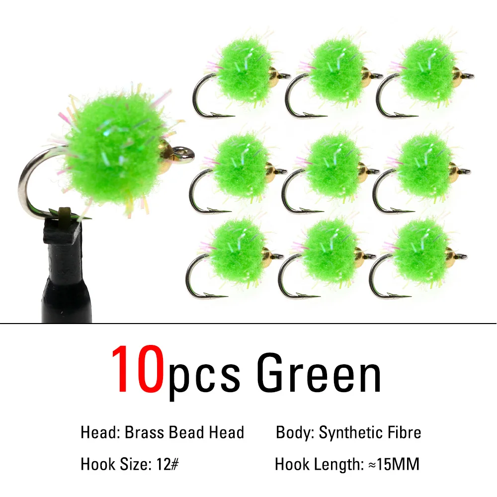 10pcs Green