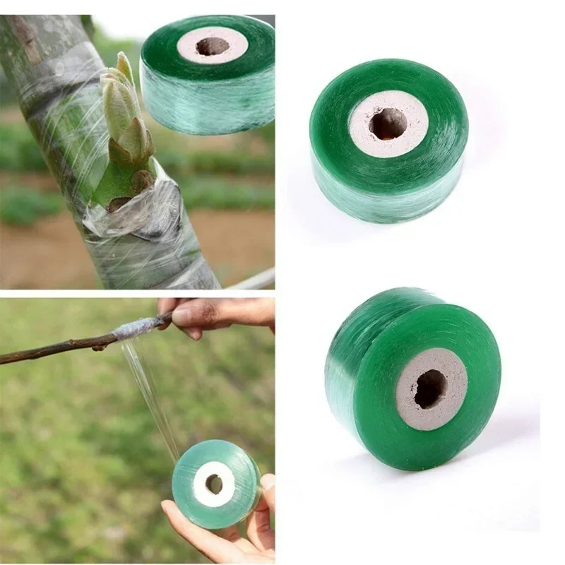 Cinta de injerto elástica para poda con sujeción flexible plantas