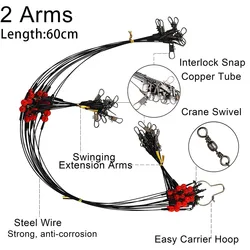 Líder de Acero Inoxidable para Surfcasting – Agua Salada