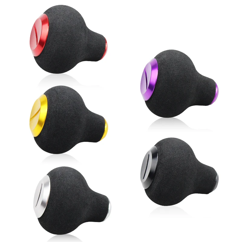 Perillas de mango de carrete de pesca de Material EVA EKFan para rodamiento de 35MM compatibles con la serie Daiwa o Shimano inferior a 5000 - imagen 3