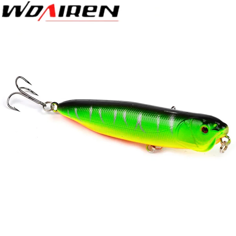 Señuelos Popper de pesca Topwater, 9cm, 11,5g, cebo duro Artificial, pececillos, Wobblers, Swimbait, Crankbait, aparejos de pesca, 1 ud. - imagen 3