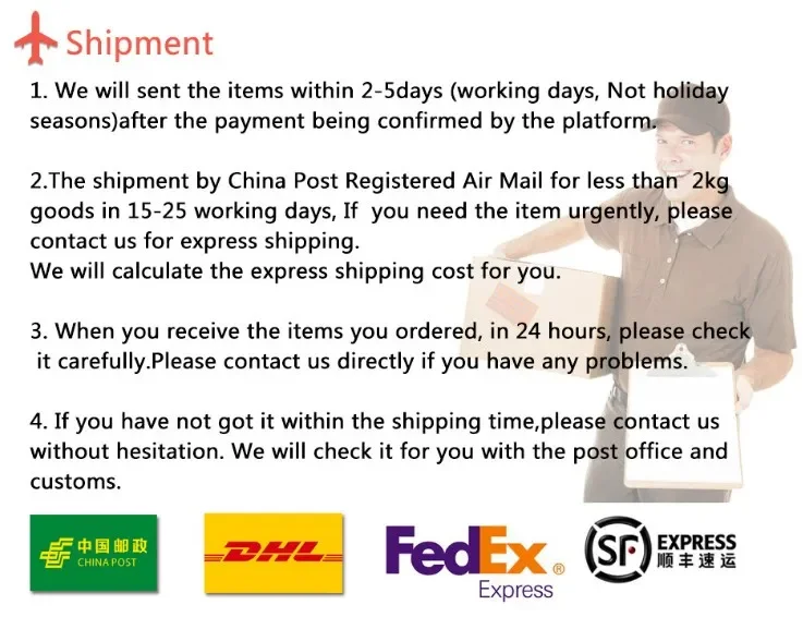 Envío eficiente y servicio al cliente garantizar la satisfacción oportuna de entrega