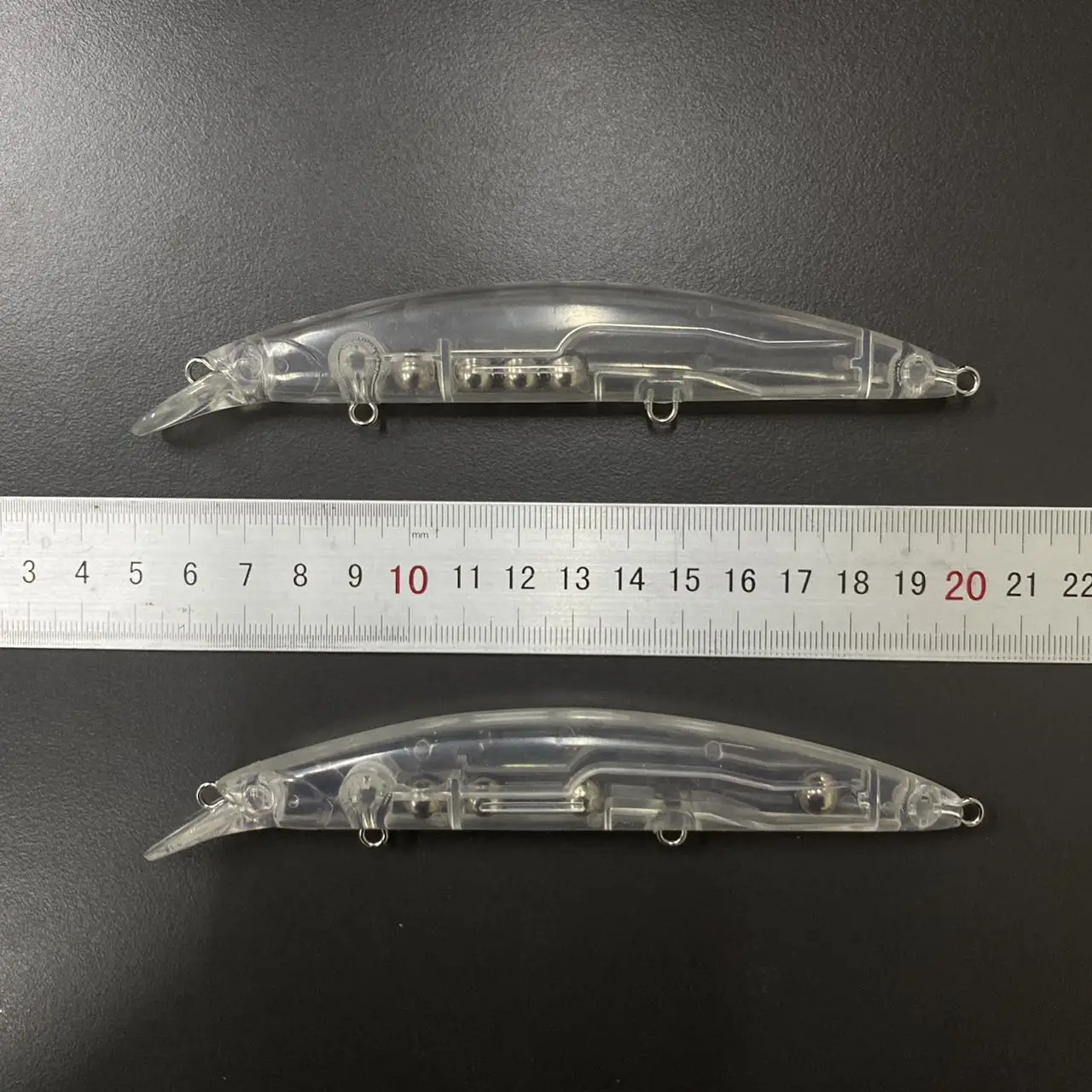 Pececillo flotante de plástico para agua salada, cebo para trucha, 5 piezas, 130mm, 22g, sin pintar, 9107 - imagen 5