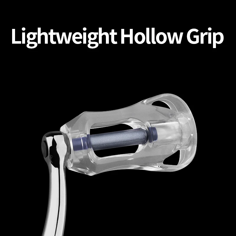 Carrete de pesca giratorio LINNHUE 1000-4000, mango de repuesto, doble agarre hueco, aleación de aluminio, mango plegable de varios colores - imagen 4