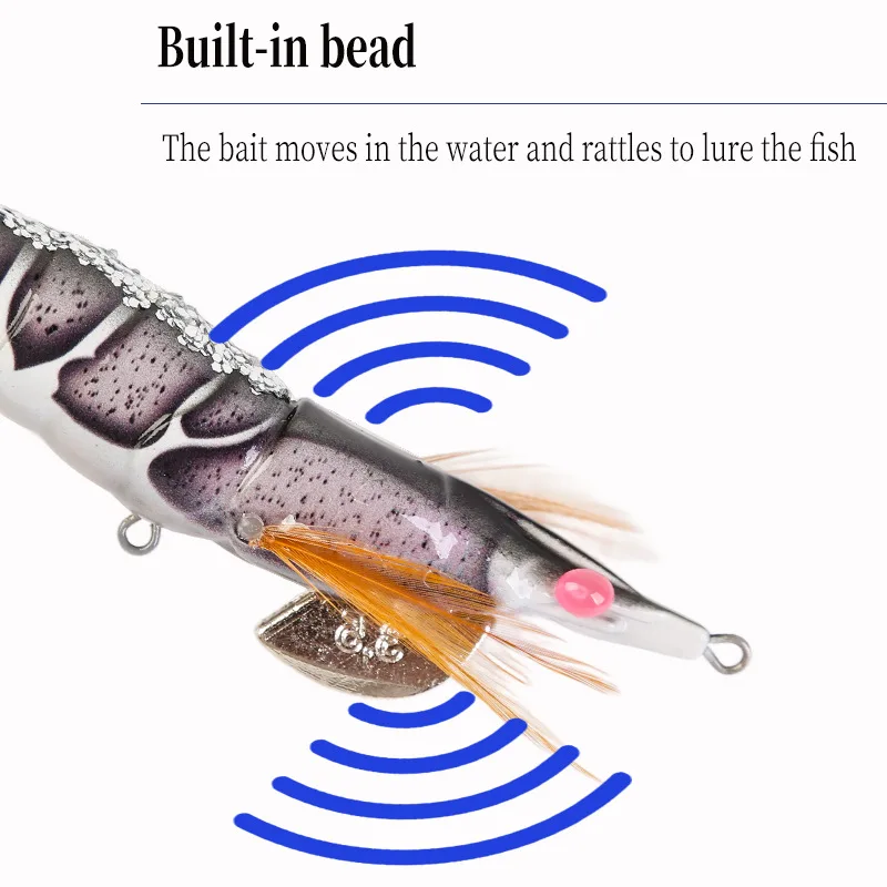 Señuelos de pesca con anzuelo de calamar luminoso 3,0 #   3.5 #   Señuelo de pulpo de pie suave, cebo duro Artificial de madera para camarones y sepia, herramientas marinas - imagen 4