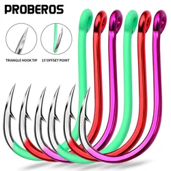 PROBEROS anzuelos de colores con púas – Jig Head versátil