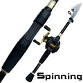 spin rod left reel