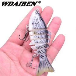 Wobbler hundido 10cm – Crankbait multiarticulado para lucio y lubina
