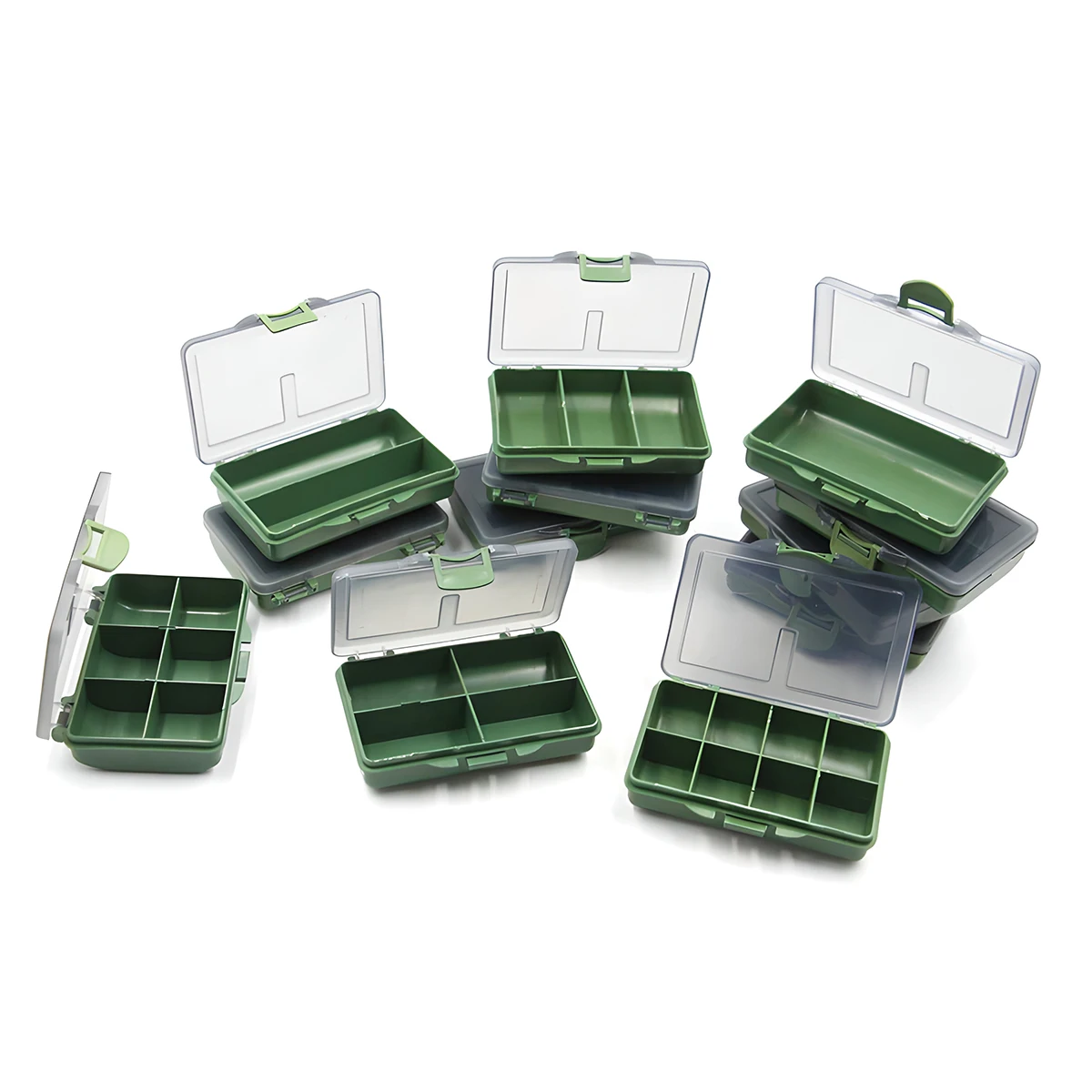 Caja para aparejos de pesca con compartimentos modulables - imagen 4