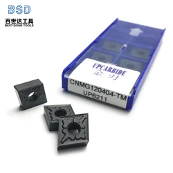 Insertos CNMG120404-TM HS8125 para torneado de acero