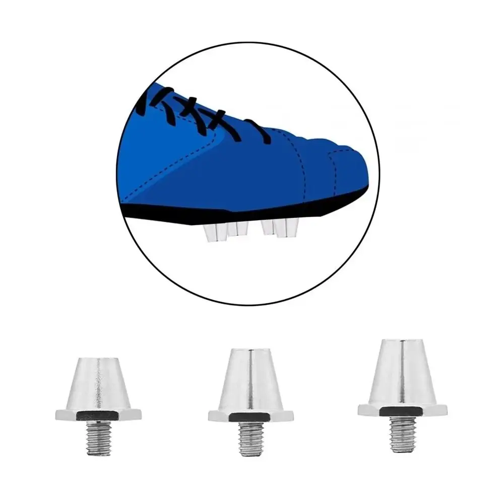 2 uds nuevo 11/13mm botas de fútbol picos M5 hilo antideslizante zapatos de fútbol tachuelas botas de fútbol de aluminio tacos deportes de suelo firme