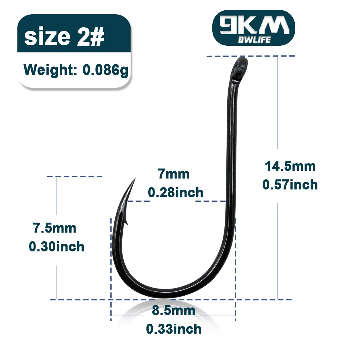 Size-2 Gap-7mm