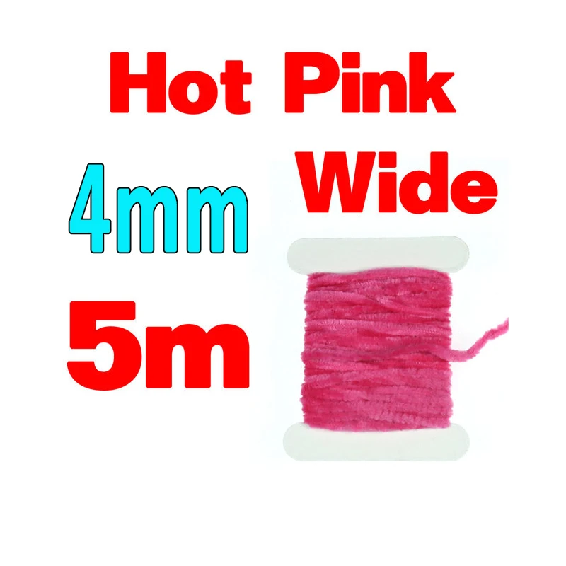 4mm hot pink