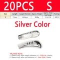 20PCS S Silver