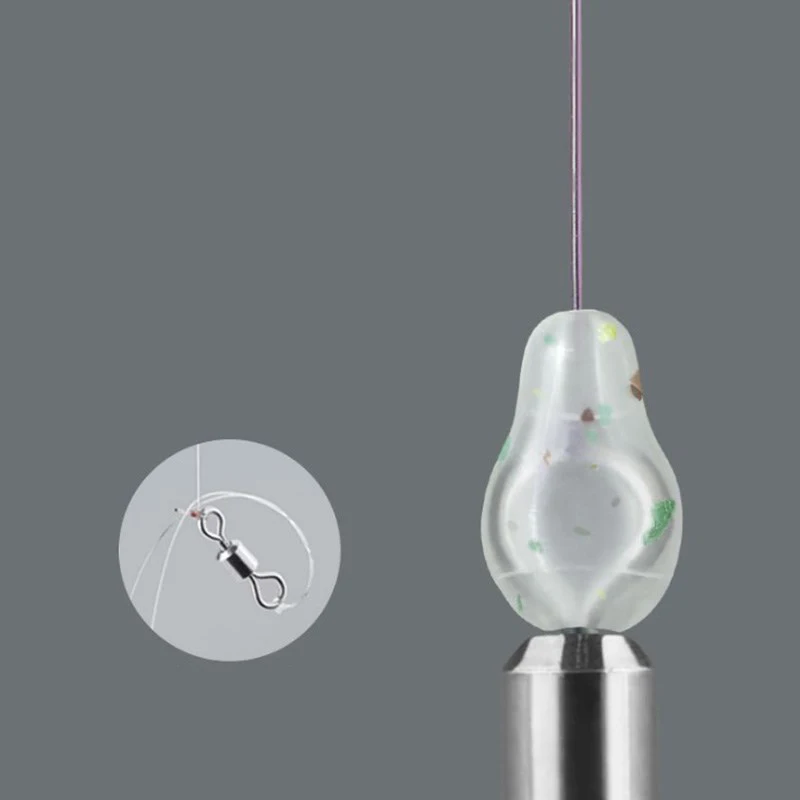 Cilindro de silicona para pesca, antienredos, flotador de pesca, tope de frijol, cuentas de amortiguación de pesca de carpa, cuentas de goma suave, 200 piezas S/M/L - imagen 5