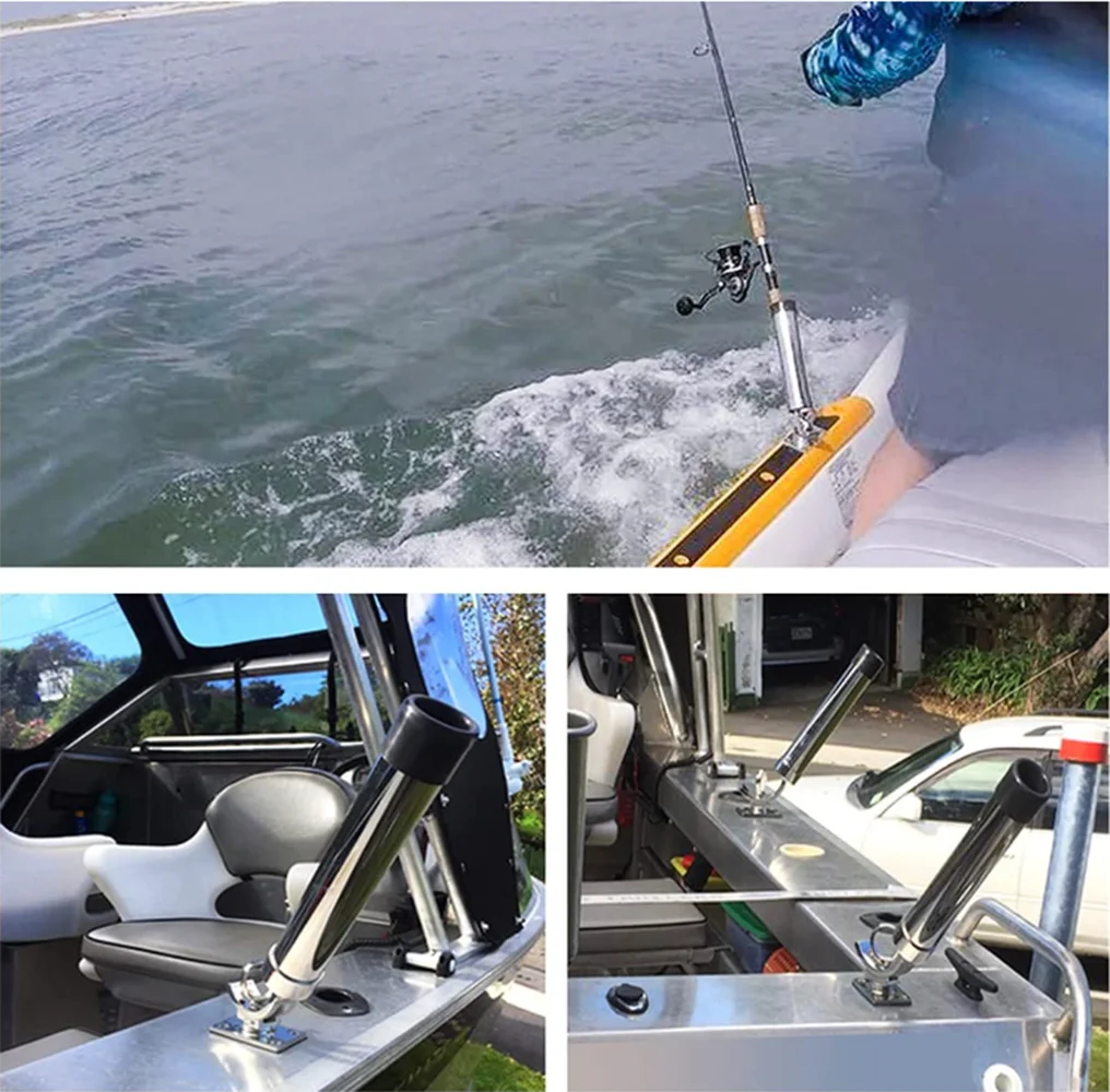 Disfrutando de un día de pesca con portavasos duraderos y versátiles