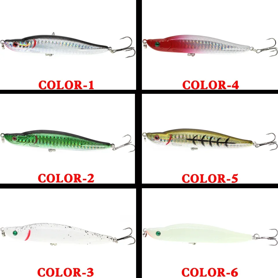 Señuelo de pesca de lápiz que se hunde, peso de 17,8g, aparejos de pesca de lubina, accesorios de pesca, señuelos de agua salada, cebo de arrastre - imagen 5