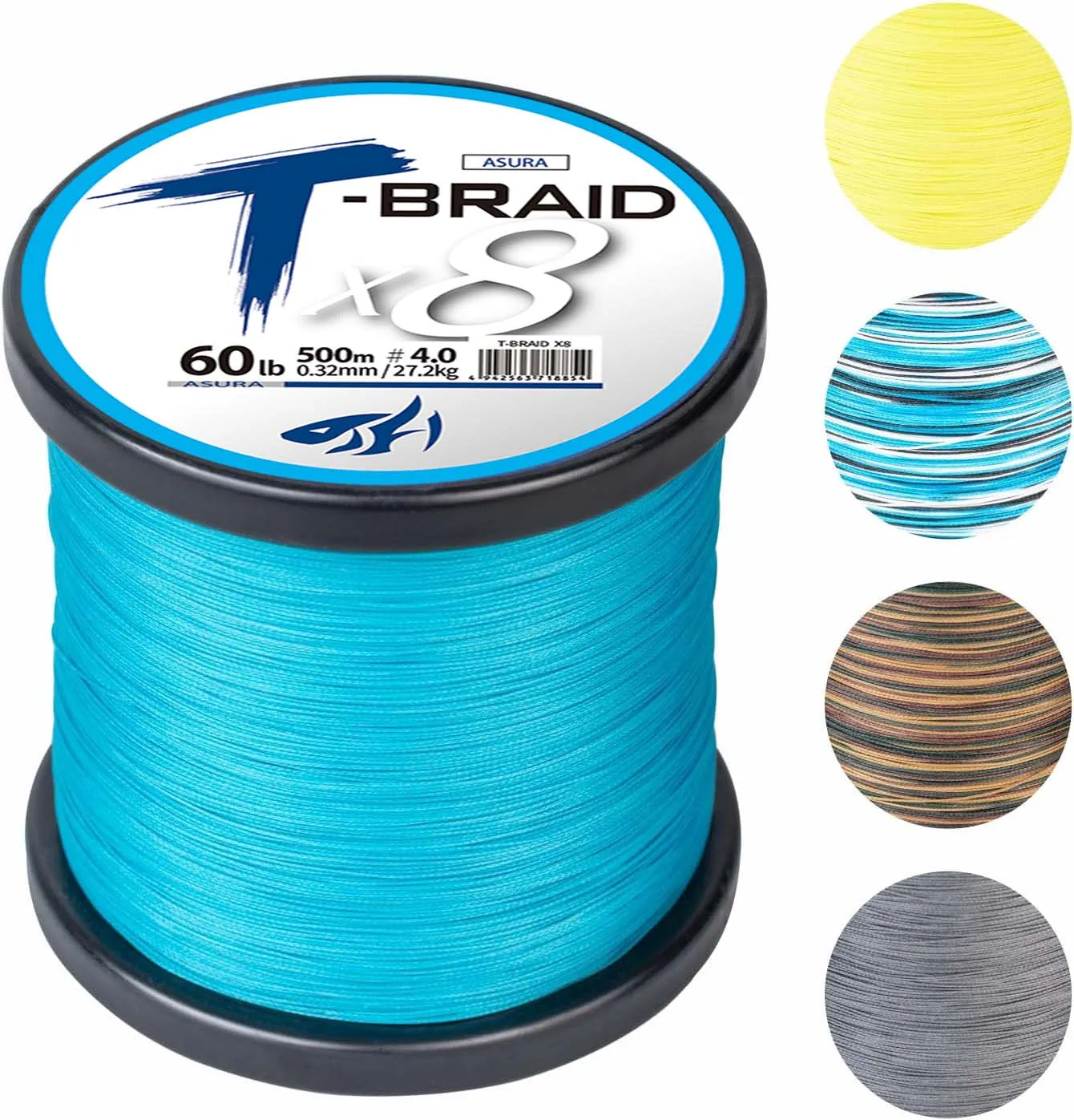 8 Strands-Blue