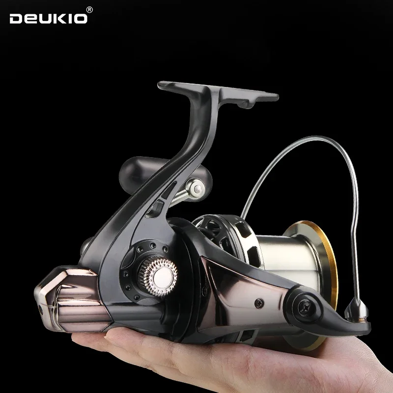 Carrete Giratorio DEUKIO 10000 – Arrastre 15kg para mar y río - imagen 2