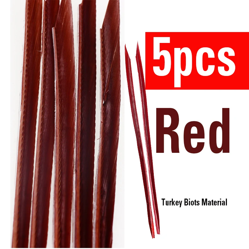 5pcs Red