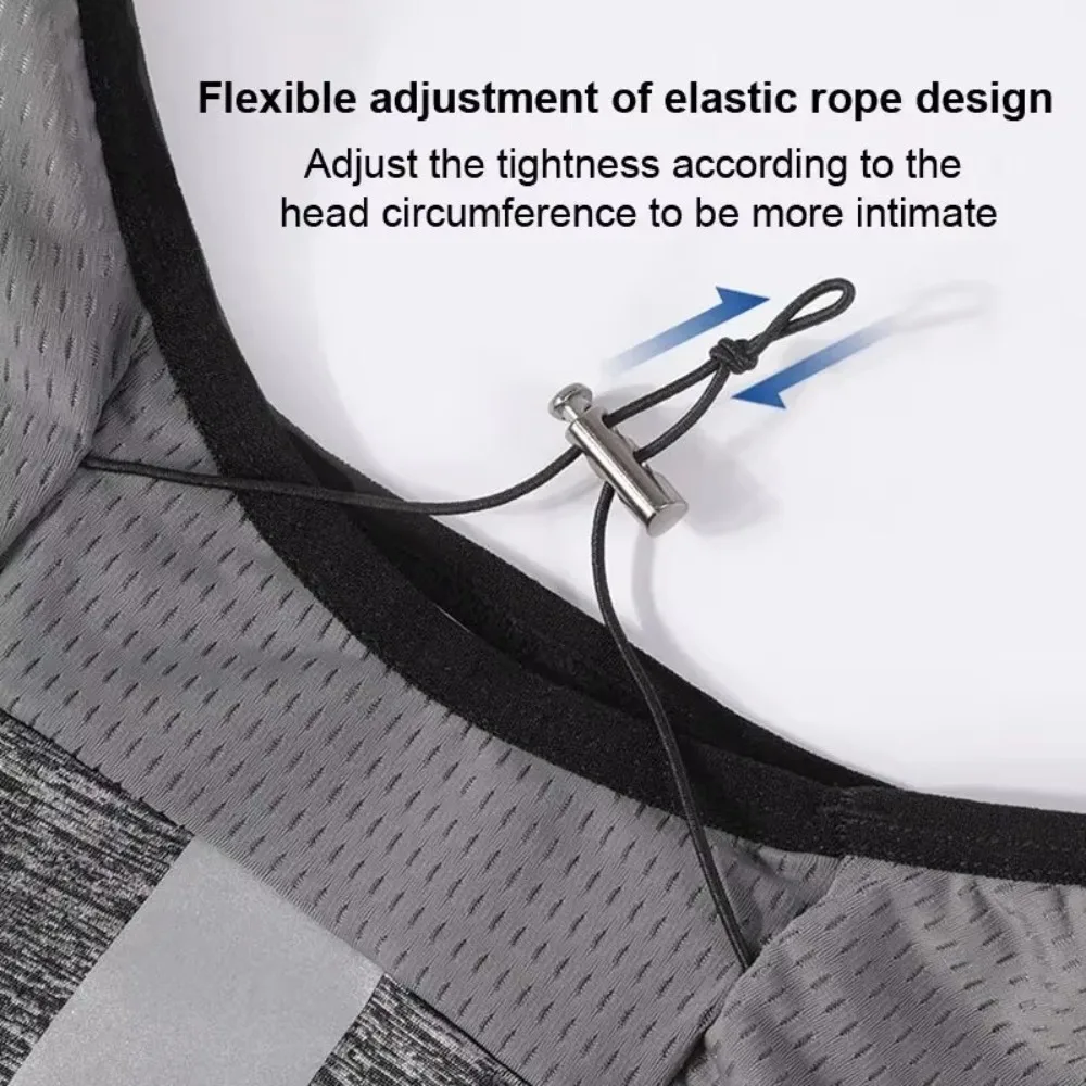 Máscara de protección solar fresca, máscara de ciclismo transpirable de seda helada, bufanda facial de secado rápido absorbente para el sudor - imagen 2