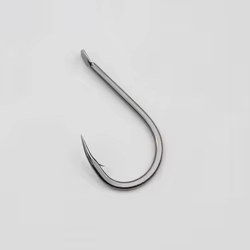 Anzuelo de pesca de acero al carbono con boca torcida, balsa de pesca endurecida para peces de mar, pargo negro, equipo trasero, anzuelos