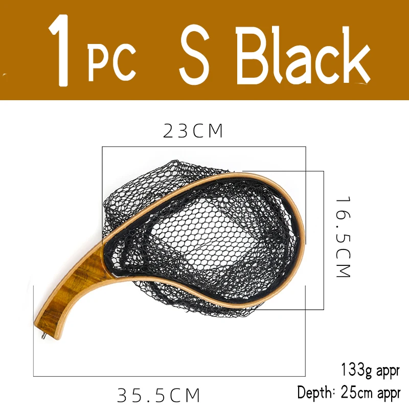 1pc S Black