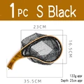 1pc S Black