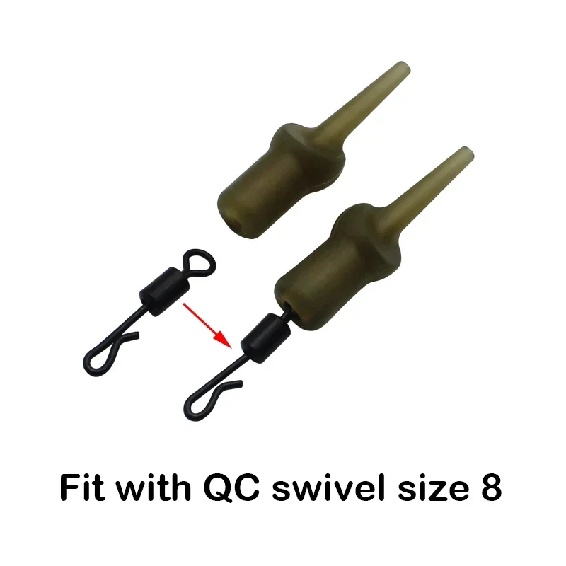 Accesorios de pesca de carpa, Boilies de cuentas, tapón de cebo, insertos de Boilies, aparejos de pelo, tapones para pesca de carpa, equipo de Material, 10 Uds. - imagen 4