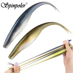 Spinpoler Jerk Shad Flotante 12 cm – Coda dividida para lubina