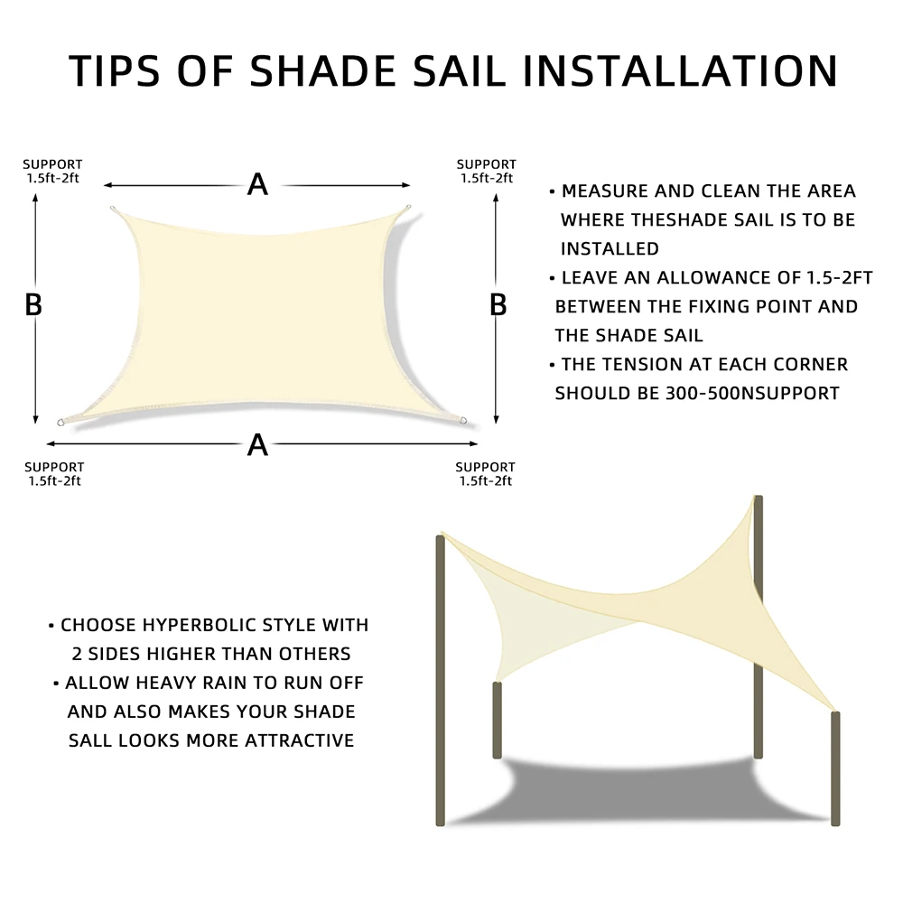 Tela Oxford 300D para exteriores, toldo impermeable y UV para sombra, lona para jardín, terraza, camping, refugio solar, Verano - imagen 5