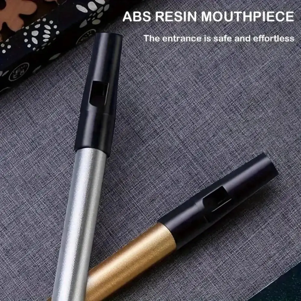 Flauta de silbato irlandés con llave C/D, 6 agujeros, silbato de estaño de aluminio fácil de aprender, tono rico, silbato de estaño irlandés, instrumentos musicales - imagen 5