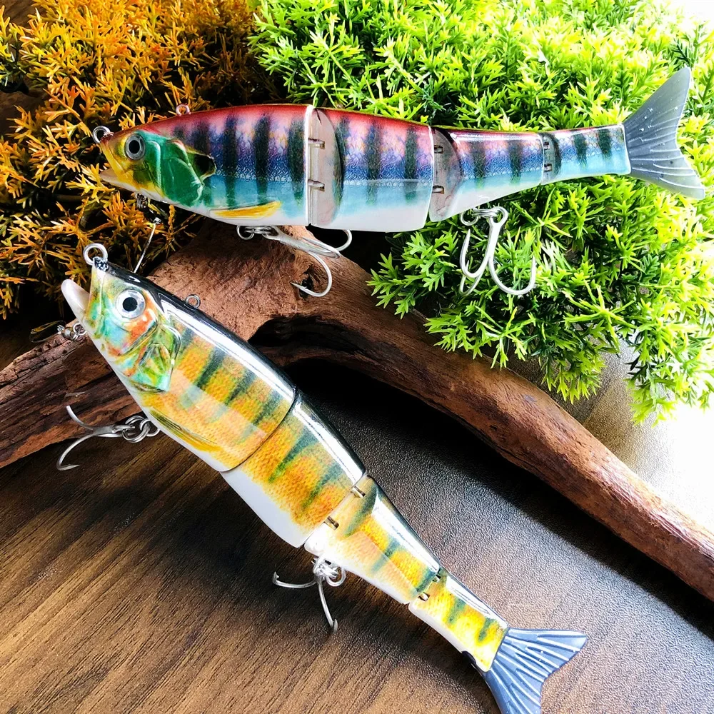 GREENSPIDER Wobblers de hundimiento lento 17,5 cm – Swimbait para lucio - imagen 5