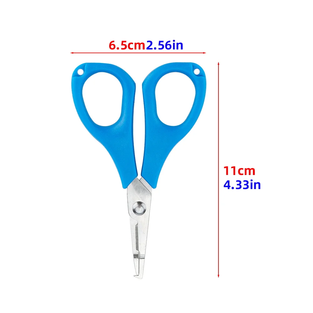 Hirisi-linha trenzada de pesca, tijera de acero inoxidable, línea trenzada de Pe cortada, accesorios de pesca de carpa JD10 - imagen 3