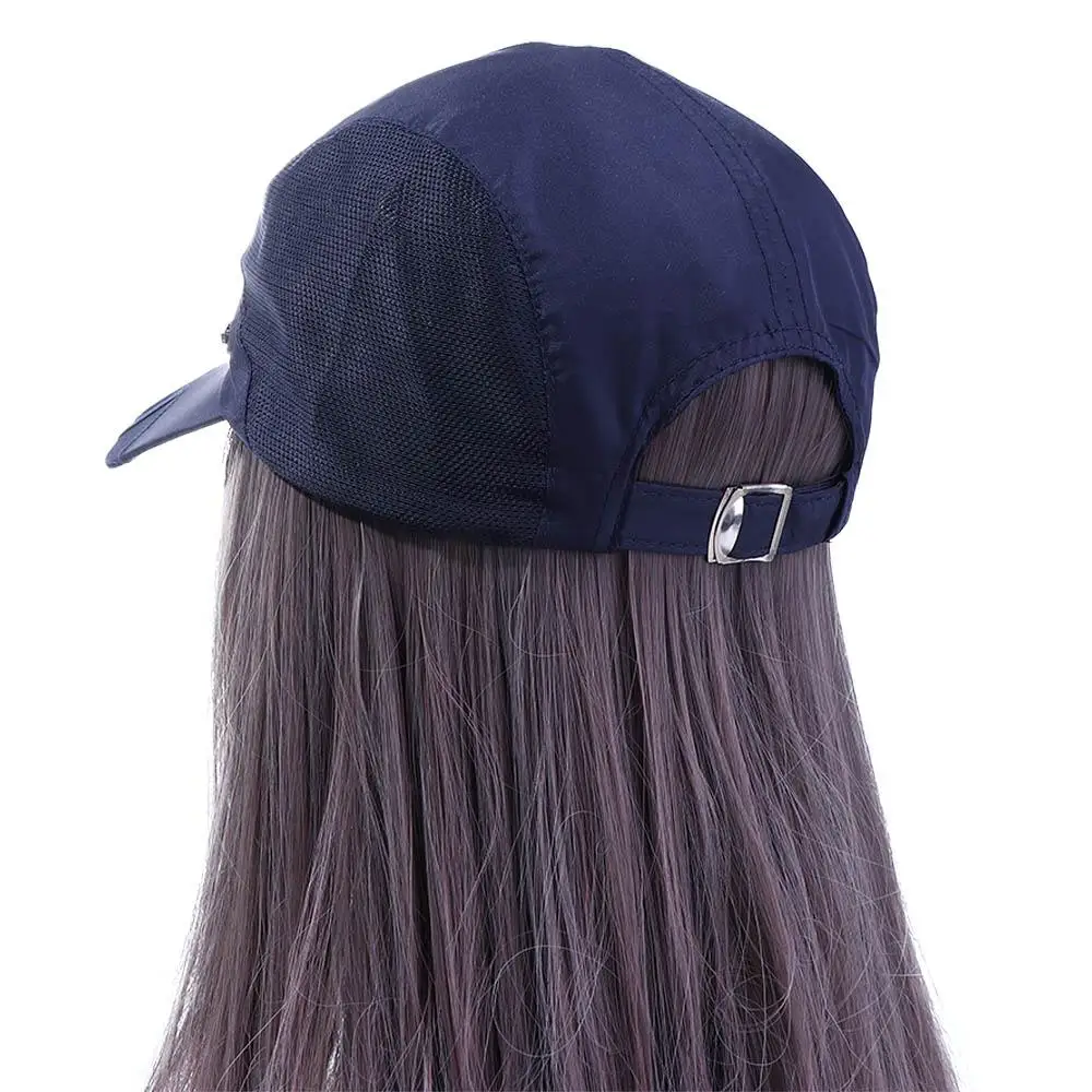 Gorra deportiva transpirable de moda hueca, gorra para el sol, gorra con visera de Golf ajustable, gorra de malla de secado rápido, gorras de béisbol - imagen 5